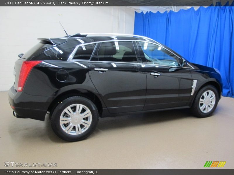 Black Raven / Ebony/Titanium 2011 Cadillac SRX 4 V6 AWD