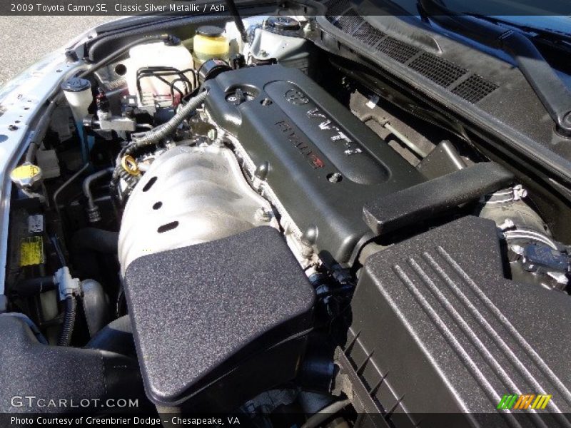 Classic Silver Metallic / Ash 2009 Toyota Camry SE