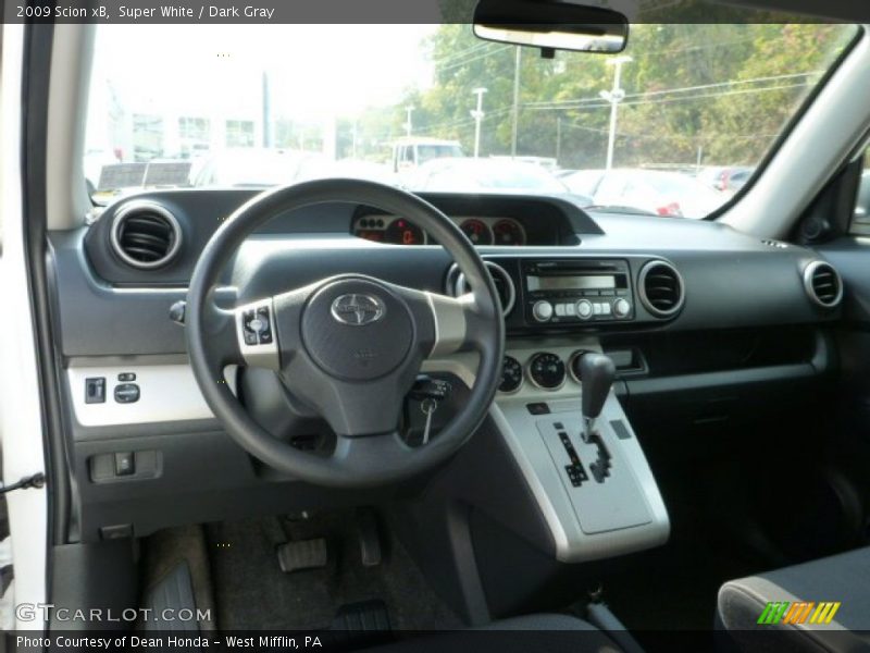 Super White / Dark Gray 2009 Scion xB