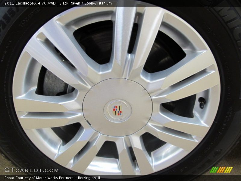 Black Raven / Ebony/Titanium 2011 Cadillac SRX 4 V6 AWD