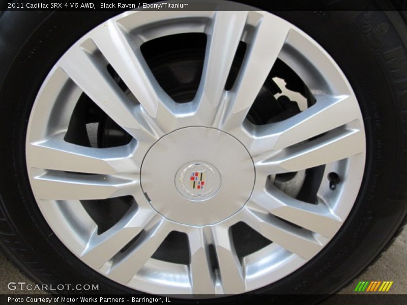 Black Raven / Ebony/Titanium 2011 Cadillac SRX 4 V6 AWD