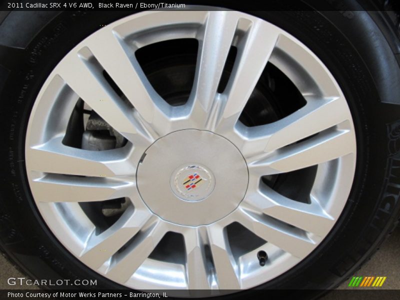 Black Raven / Ebony/Titanium 2011 Cadillac SRX 4 V6 AWD