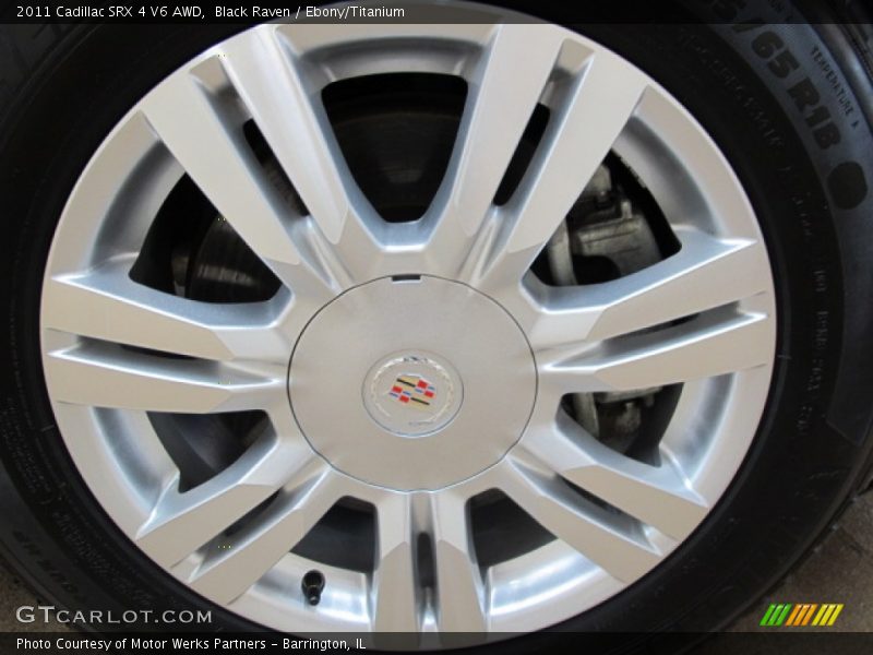 Black Raven / Ebony/Titanium 2011 Cadillac SRX 4 V6 AWD