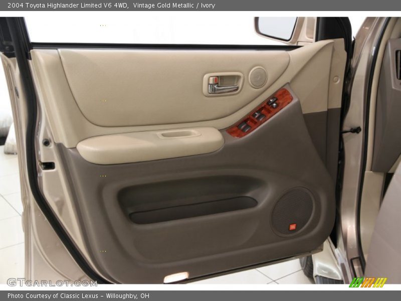 Door Panel of 2004 Highlander Limited V6 4WD