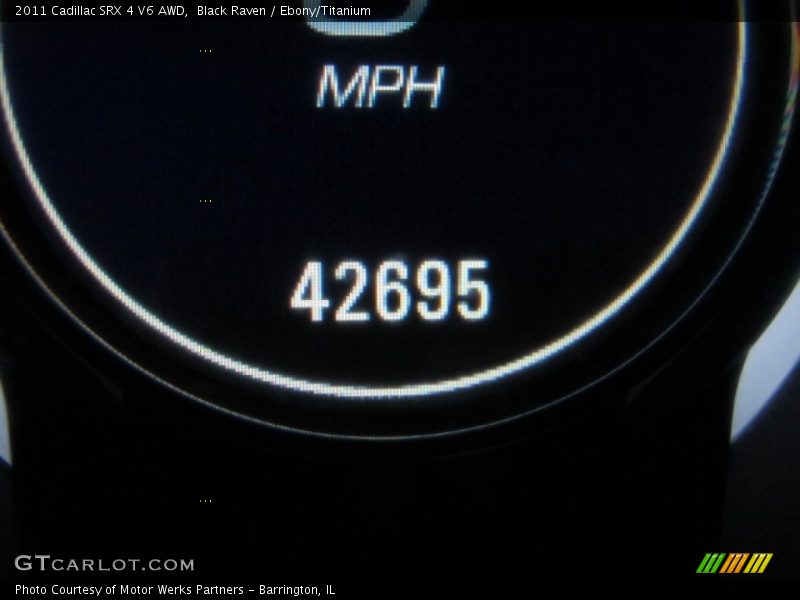 Black Raven / Ebony/Titanium 2011 Cadillac SRX 4 V6 AWD