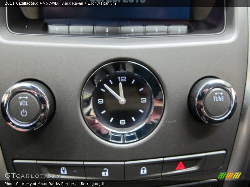 Black Raven / Ebony/Titanium 2011 Cadillac SRX 4 V6 AWD
