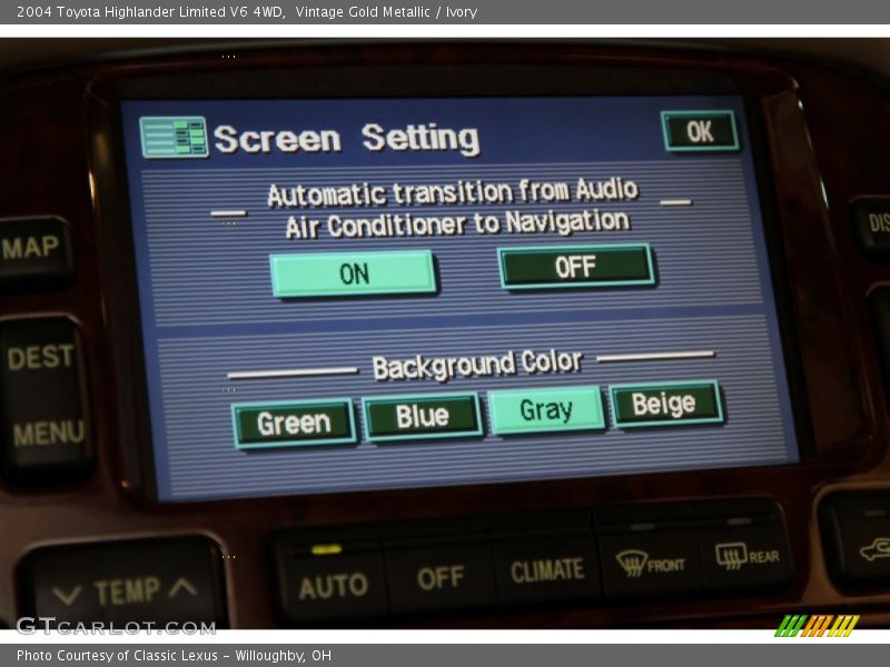 Vintage Gold Metallic / Ivory 2004 Toyota Highlander Limited V6 4WD