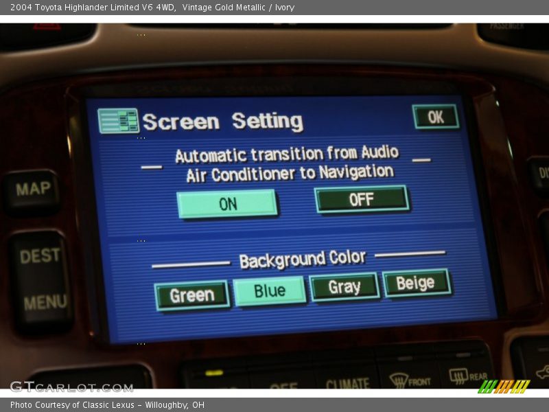 Vintage Gold Metallic / Ivory 2004 Toyota Highlander Limited V6 4WD