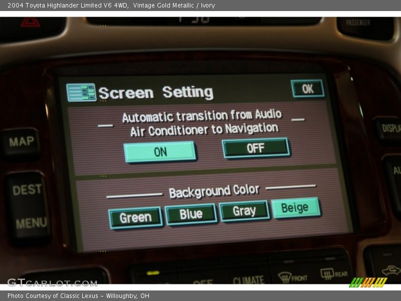 Vintage Gold Metallic / Ivory 2004 Toyota Highlander Limited V6 4WD