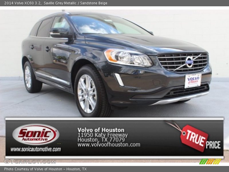 Saville Grey Metallic / Sandstone Beige 2014 Volvo XC60 3.2