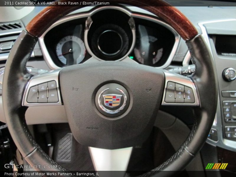 Black Raven / Ebony/Titanium 2011 Cadillac SRX 4 V6 AWD