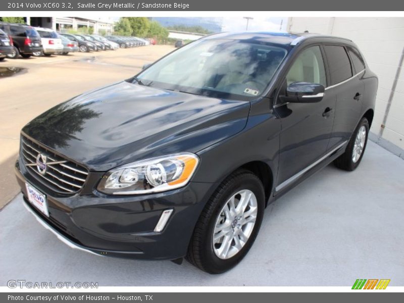 Saville Grey Metallic / Sandstone Beige 2014 Volvo XC60 3.2