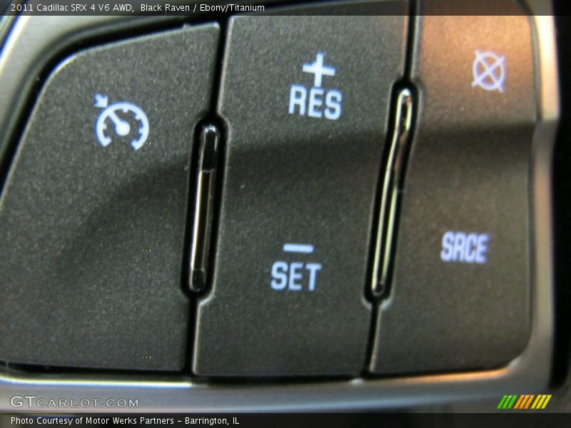 Black Raven / Ebony/Titanium 2011 Cadillac SRX 4 V6 AWD
