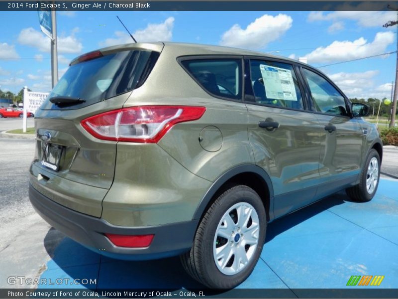 Ginger Ale / Charcoal Black 2014 Ford Escape S