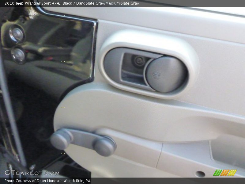 Black / Dark Slate Gray/Medium Slate Gray 2010 Jeep Wrangler Sport 4x4