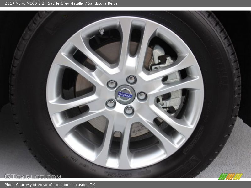 Saville Grey Metallic / Sandstone Beige 2014 Volvo XC60 3.2