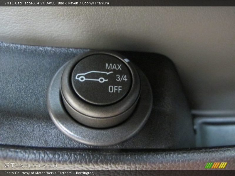 Black Raven / Ebony/Titanium 2011 Cadillac SRX 4 V6 AWD