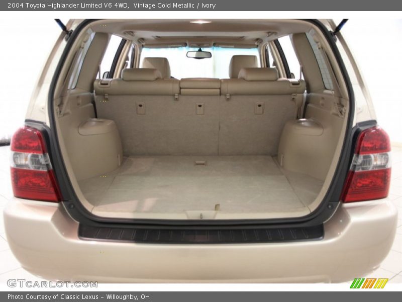 2004 Highlander Limited V6 4WD Trunk