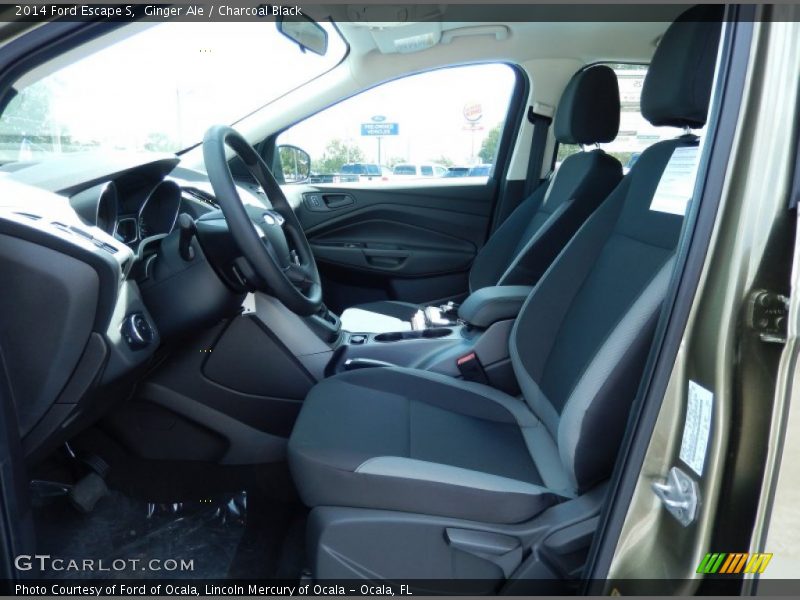 Ginger Ale / Charcoal Black 2014 Ford Escape S