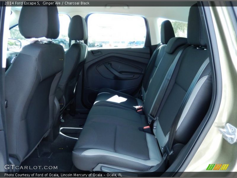 Ginger Ale / Charcoal Black 2014 Ford Escape S