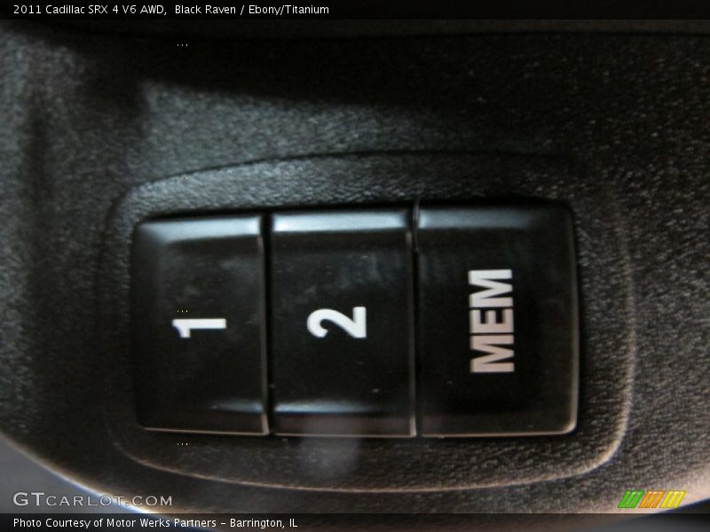 Black Raven / Ebony/Titanium 2011 Cadillac SRX 4 V6 AWD
