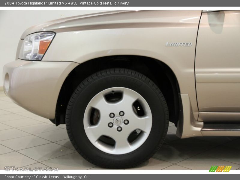  2004 Highlander Limited V6 4WD Wheel