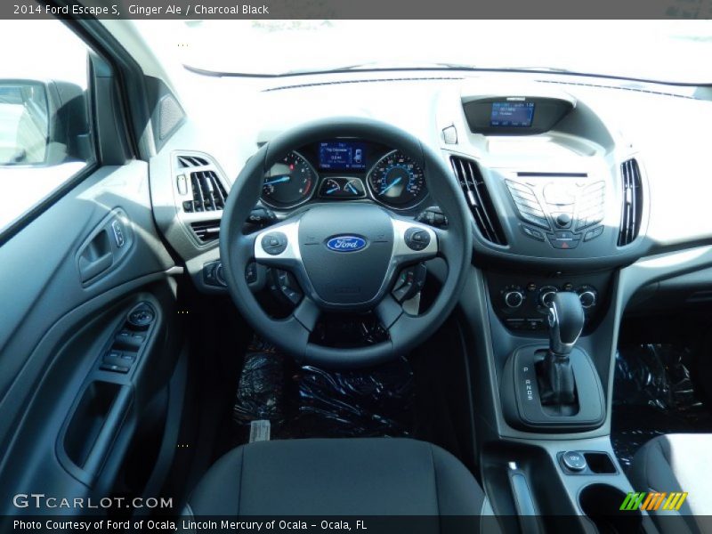 Ginger Ale / Charcoal Black 2014 Ford Escape S