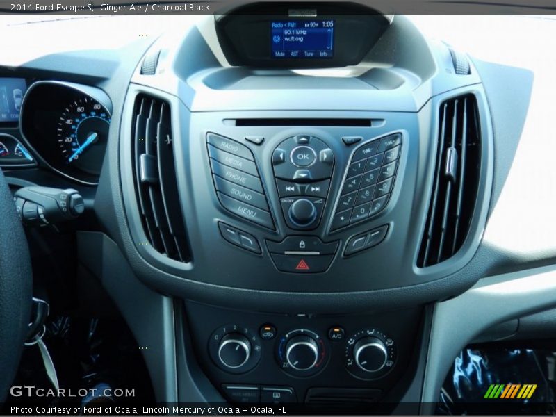 Ginger Ale / Charcoal Black 2014 Ford Escape S
