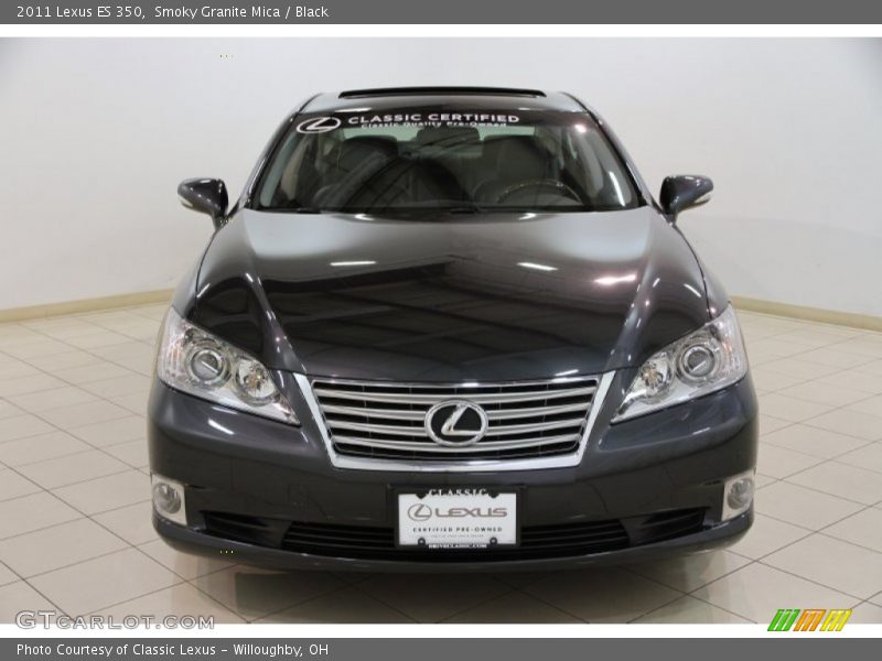 Smoky Granite Mica / Black 2011 Lexus ES 350