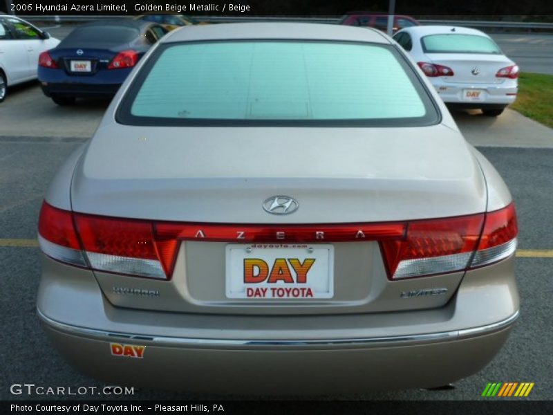 Golden Beige Metallic / Beige 2006 Hyundai Azera Limited