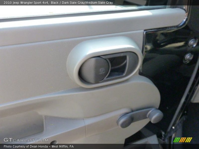 Black / Dark Slate Gray/Medium Slate Gray 2010 Jeep Wrangler Sport 4x4