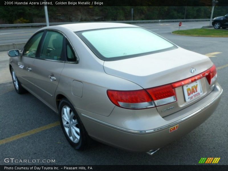 Golden Beige Metallic / Beige 2006 Hyundai Azera Limited