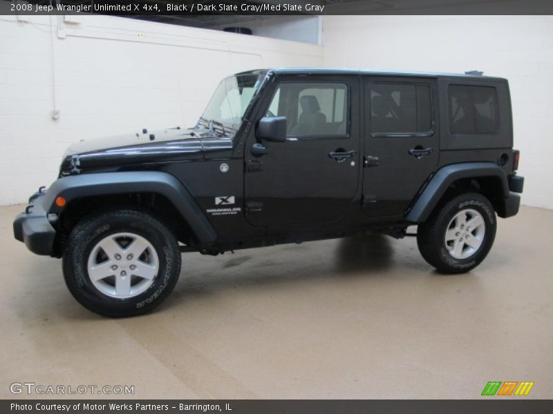 Front 3/4 View of 2008 Wrangler Unlimited X 4x4