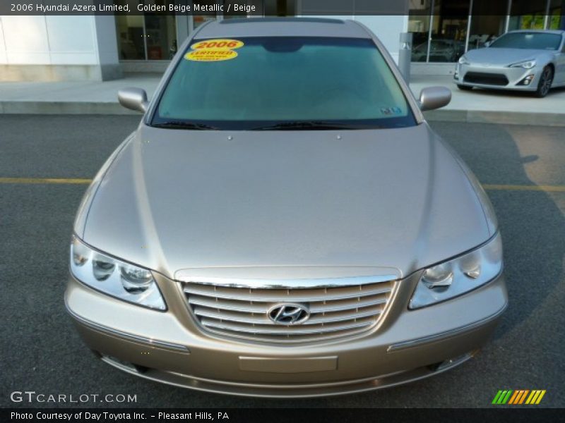 Golden Beige Metallic / Beige 2006 Hyundai Azera Limited