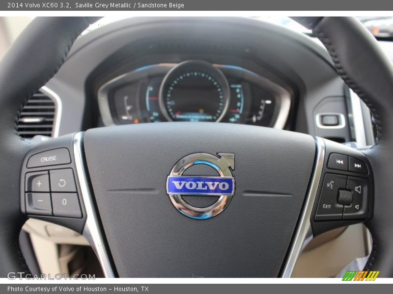 Saville Grey Metallic / Sandstone Beige 2014 Volvo XC60 3.2