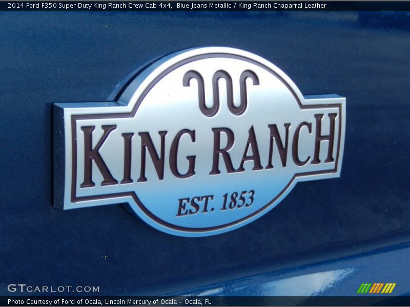 King Ranch Est. 1853 - 2014 Ford F350 Super Duty King Ranch Crew Cab 4x4
