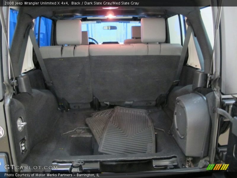  2008 Wrangler Unlimited X 4x4 Trunk