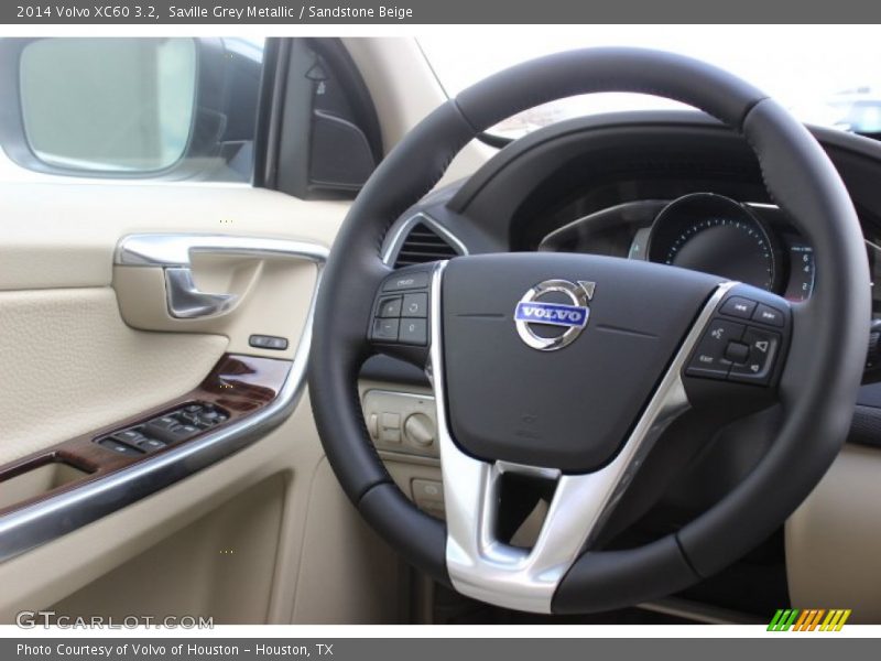Saville Grey Metallic / Sandstone Beige 2014 Volvo XC60 3.2