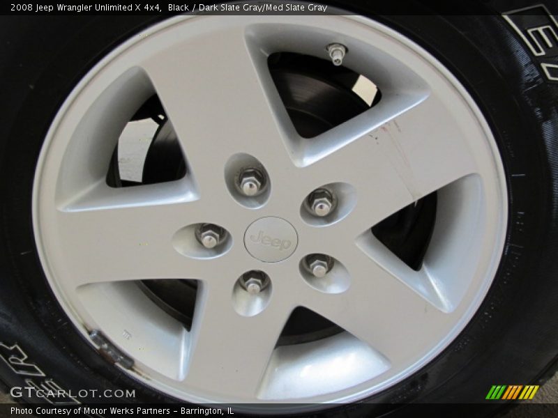  2008 Wrangler Unlimited X 4x4 Wheel