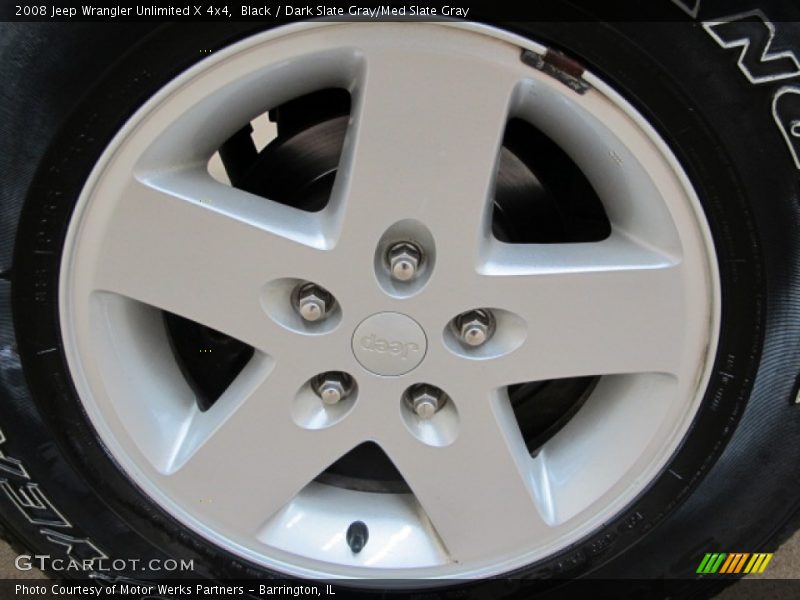  2008 Wrangler Unlimited X 4x4 Wheel