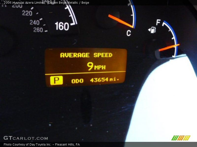 Golden Beige Metallic / Beige 2006 Hyundai Azera Limited