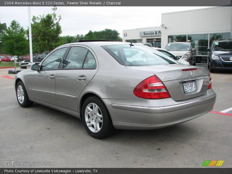 Pewter Silver Metallic / Charcoal 2004 Mercedes-Benz E 320 Sedan