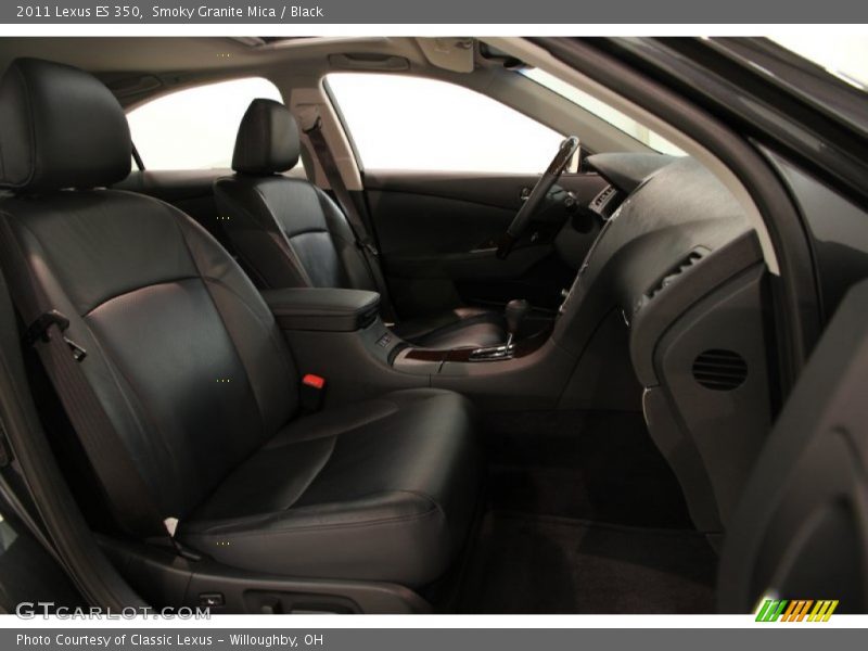 Smoky Granite Mica / Black 2011 Lexus ES 350