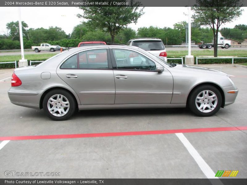 Pewter Silver Metallic / Charcoal 2004 Mercedes-Benz E 320 Sedan