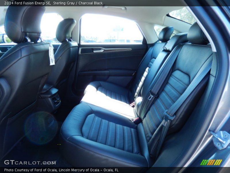 Sterling Gray / Charcoal Black 2014 Ford Fusion Energi SE