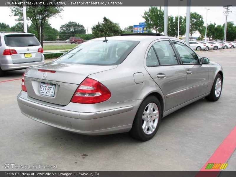 Pewter Silver Metallic / Charcoal 2004 Mercedes-Benz E 320 Sedan