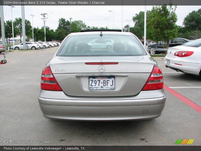 Pewter Silver Metallic / Charcoal 2004 Mercedes-Benz E 320 Sedan