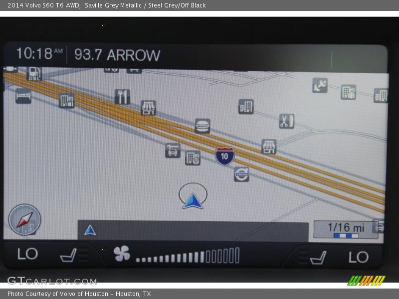 Navigation of 2014 S60 T6 AWD