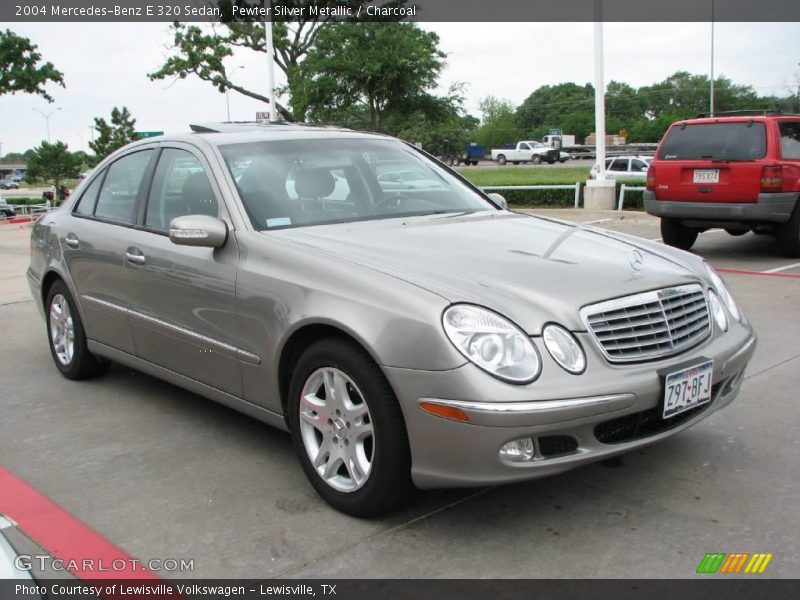 Pewter Silver Metallic / Charcoal 2004 Mercedes-Benz E 320 Sedan
