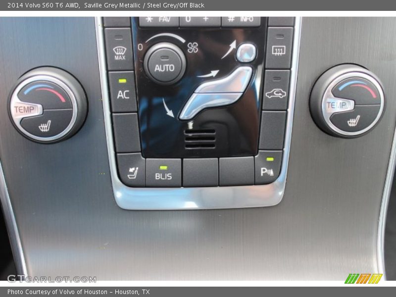 Controls of 2014 S60 T6 AWD